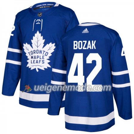 Herren Eishockey Toronto Maple Leafs Trikot Tyler Bozak 42 Adidas 2017-2018 Blau Authentic